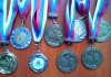 Фото Медали спортивные за участие в районных и городских соревнованиях